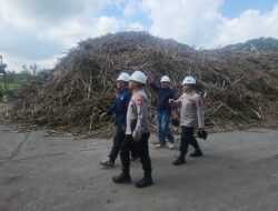 Cegah Gangguan Saat Masa Giling Tebu Tahun 2025, Polisi Ogan Ilir Amankan Pabrik Gula SGN Cinta Manis