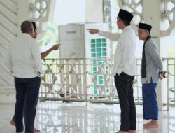 Bupati Ogan Ilir Panca Wijaya Akbar Tinjau Persiapan Lokasi Sholat Idul Fitri 1446 H