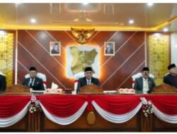DPRD Kota Prabumulih Gelar Sidang Paripurna Ke-XI Masa Persidangan Ke-II, Dengan Agenda Penyampaian Pidato Sambutan Walikota Dan Wakil Walikota Prabumulih Periode 2025 – 2030
