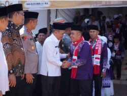 Wabup H. Ardani Melepas Jamaah Calon Haji Ogan Ilir Tahun 1446 H/2025 M