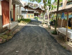 Permintaan Pengaspalan Jalan Saat Reses Telah Dipenuhi H Aswan Mufti, Warga Desa Tanjung Raja Selatan Ucapkan Terimakasih