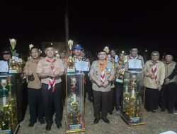 Perkemahan Akhir Tahun Kwarcab Gerakan Pramuka Ogan Ilir Ditutup, SDN 6 In-Ut, SMPN 1 Indralaya dan SMAN 1 Pem-Bar Juara Umum 