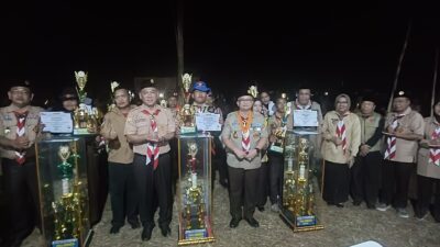 Perkemahan Akhir Tahun Kwarcab Gerakan Pramuka Ogan Ilir Ditutup, SDN 6 In-Ut, SMPN 1 Indralaya dan SMAN 1 Pem-Bar Juara Umum 