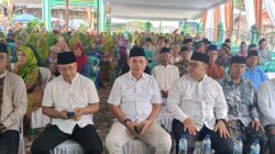 Anggota DPRD Sumsel H Aswan Mufti dan Made Indrawan Bertatap Muka Dengan Kader Muslimah NU Tugumulyo Lempuing OKI 
