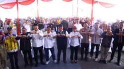 Gubernur Herman Deru Resmikan Pembangunan Kembali Jembatan Air Lawai B, Apresiasi Kekompakan Pengusaha dan Pemkab Lahat