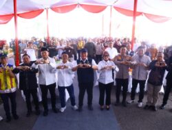 Gubernur Herman Deru Resmikan Pembangunan Kembali Jembatan Air Lawai B, Apresiasi Kekompakan Pengusaha dan Pemkab Lahat