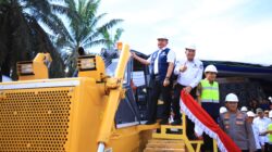 Gubernur Herman Deru Groundbreaking Jalan Hauling 10,46 Km di Muba, Dorong Ekonomi dan Keselamatan