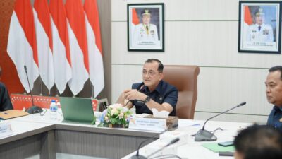 Sekda Sumsel Edward Candra Tegaskan Disiplin ASN saat Evaluasi WFH/WFA
