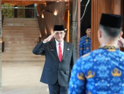 Sekda Sumsel Edward Candra Pimpin Upacara Hari Lahir Pancasila 2026